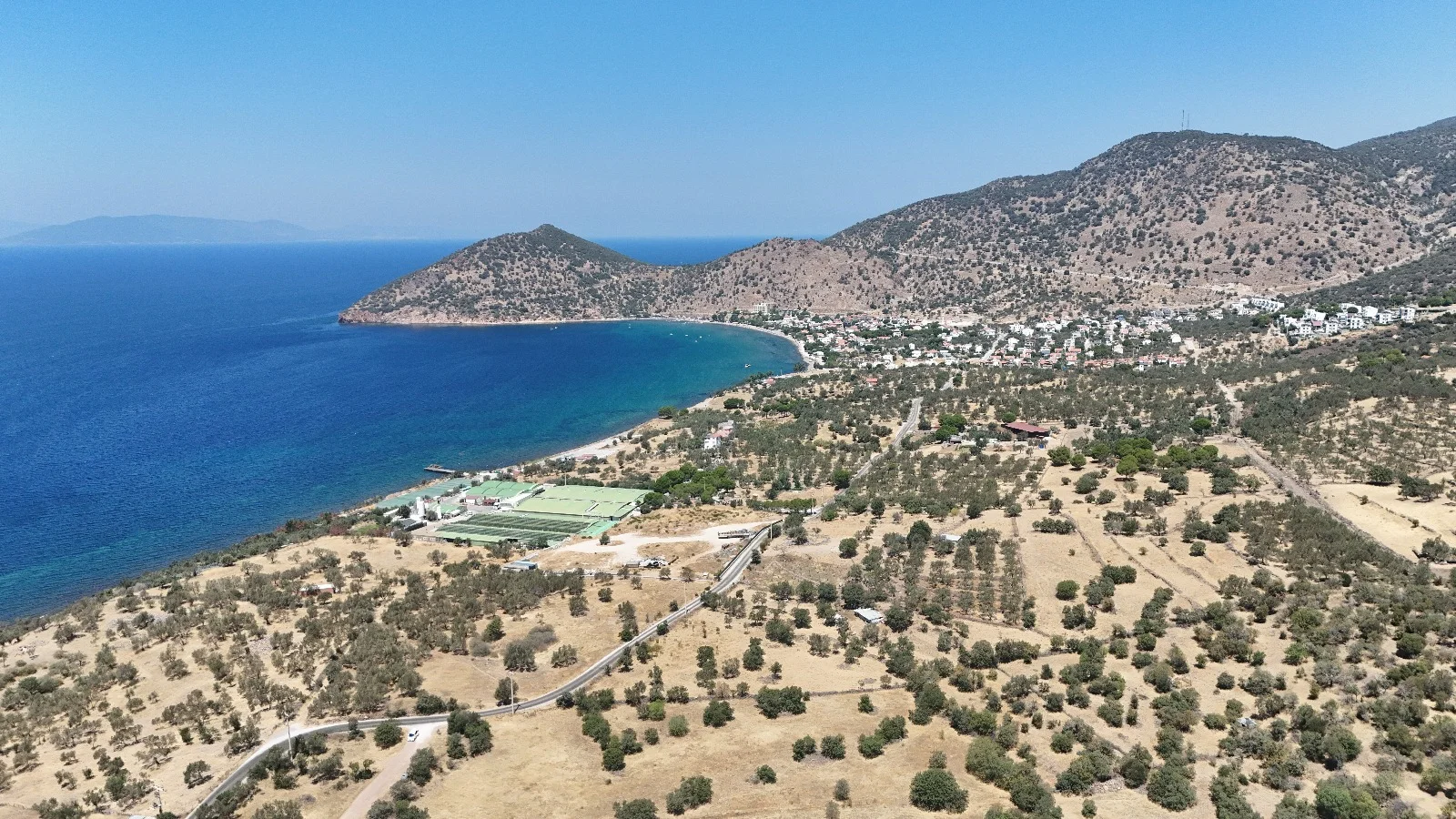 Turpa Arxes gayrimenkul den Denizköyde deniz manzaralı satılık