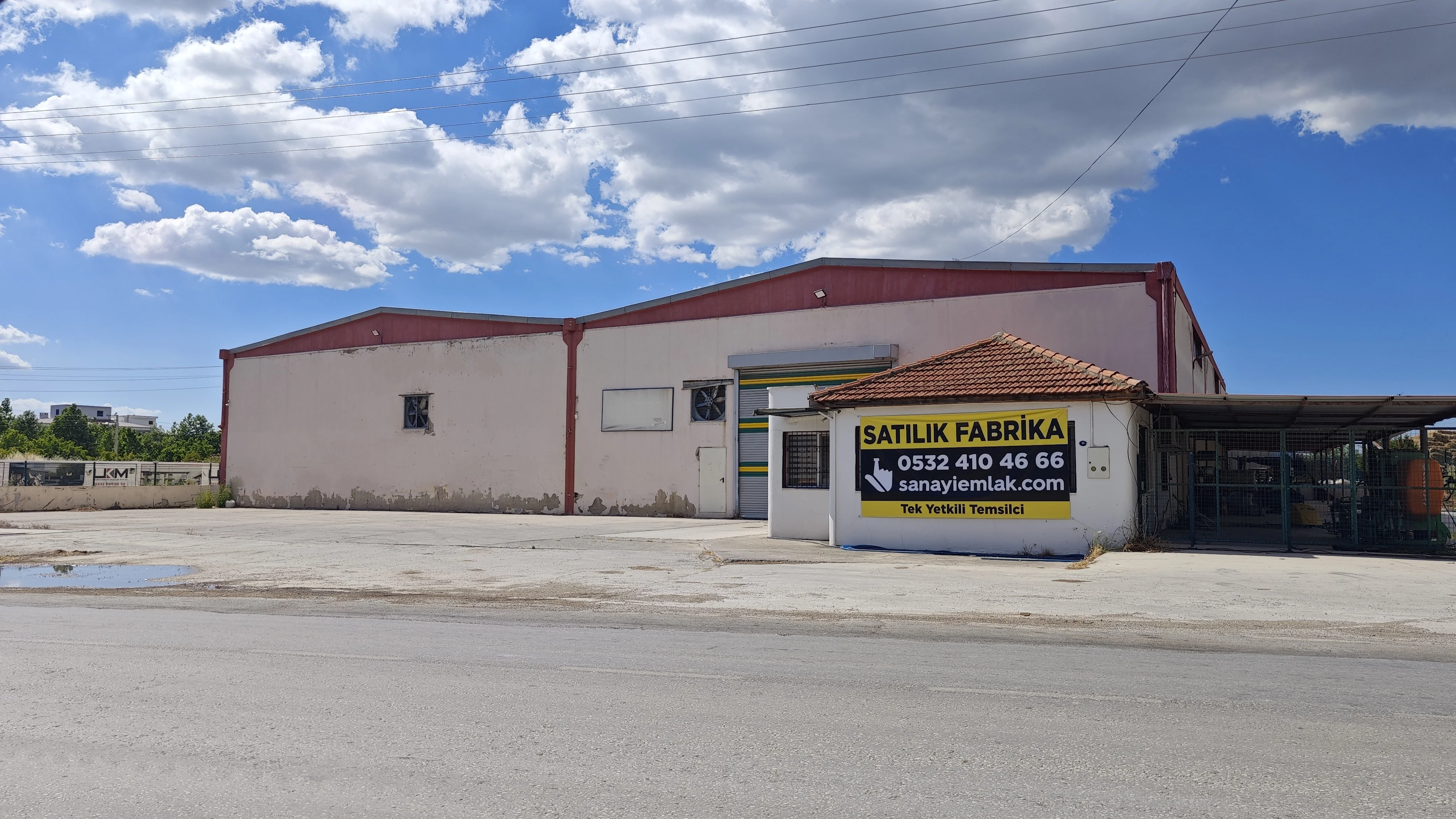 PANCAR Anayol'da 3.020 m2 arsalı 1.650 m2 FABRİKA- İzbana 350 mt